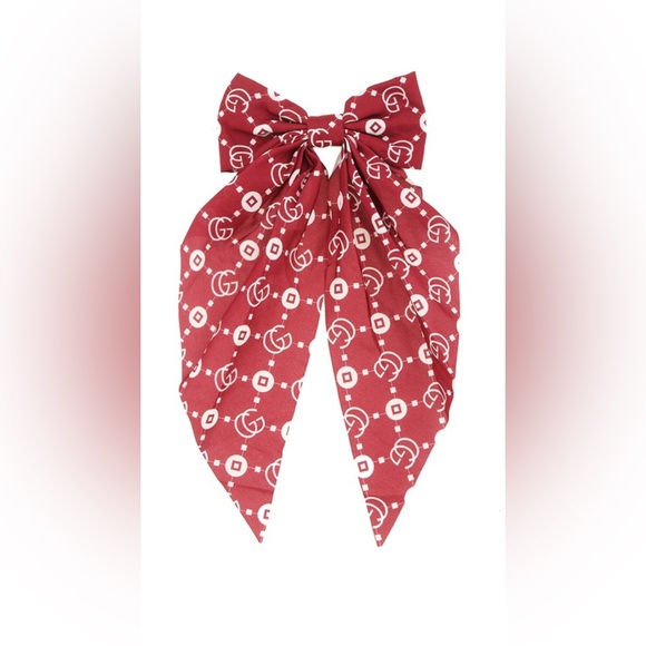 •Gorgeous Glam• Large Stylish Clip On Logo Hair Bow 2 for $20 - Picture 6 of 12